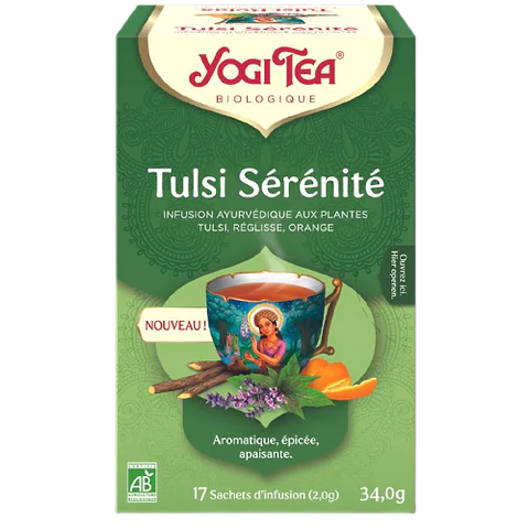 Infusion Tulsi Sérénité 17 Sachets BIO